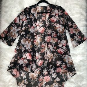 Floral kimono